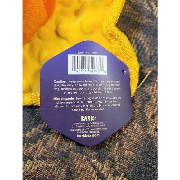 Barkbox Smashing Pumpkin- NWT - Picture 5 of 9